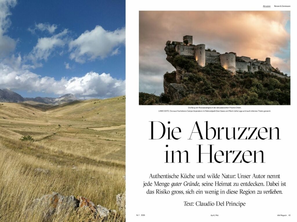Verrigni tra i tesori d'Abruzzo per il magazine Materialist