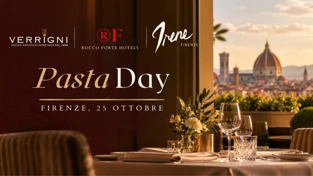 Pasta day a Firenze al Ristorante Irene con Verrigni